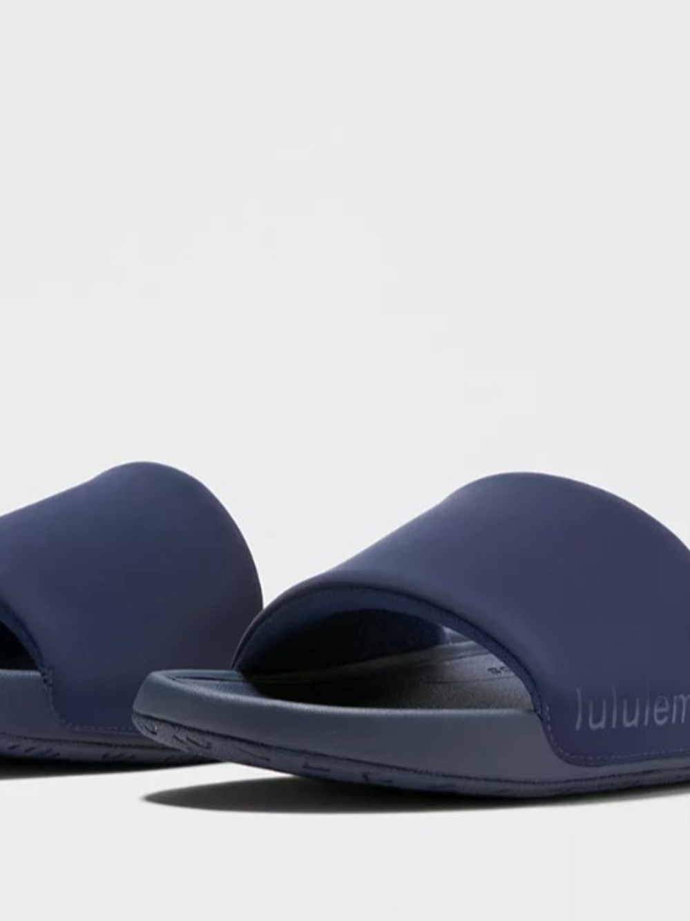 Lululemon athletica Women's Navy Slide Sandals — Size 7